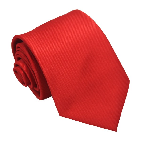 Affärsmässig slips för män, polyester silketwill, handgjord s
