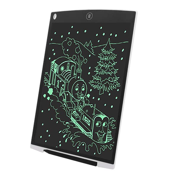 12 tommer LCD skrivetablet digital doodle håndskrift tavle DIY tegneværktøj hvid