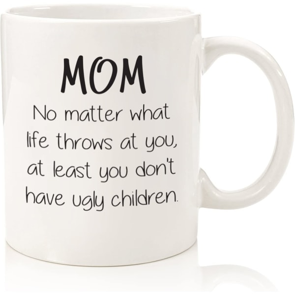 Äiti ei väliä mitä / rumat lapset hauska kahvimuki - parhaat lahjat äidille, naiselle