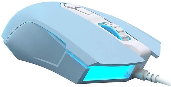 Aj52 Watcher Rgb Gaming Mus, Programmerbar 7 Knapper, Ergon
