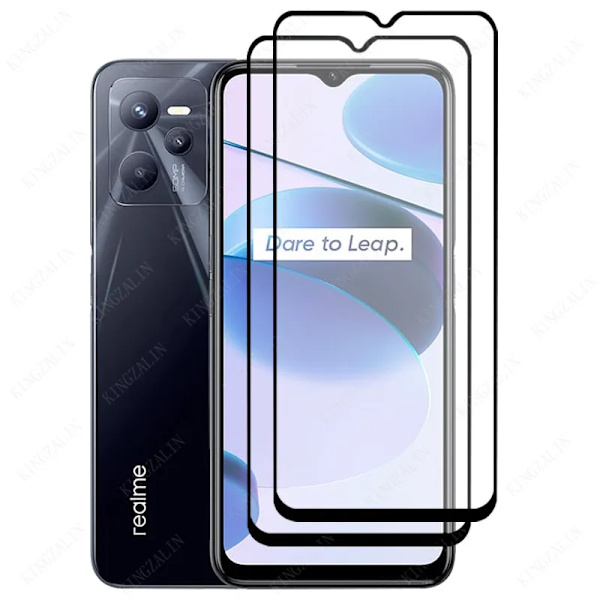 Härdat glas för Realme C25 skärmskydd skyddsglasfilm