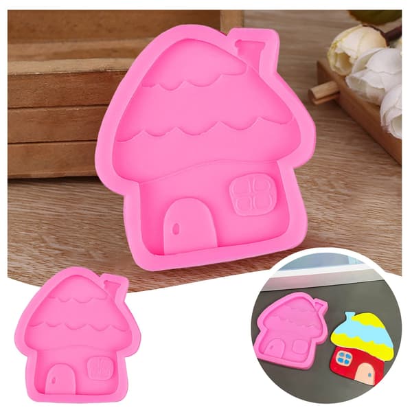Stor vindkvarn svamphus choklad fondant silikonform