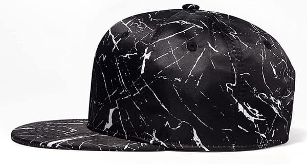 Klassisk Snapback-caps Hip Hop Flat Bill Visor Cap - Unisex Ad D
