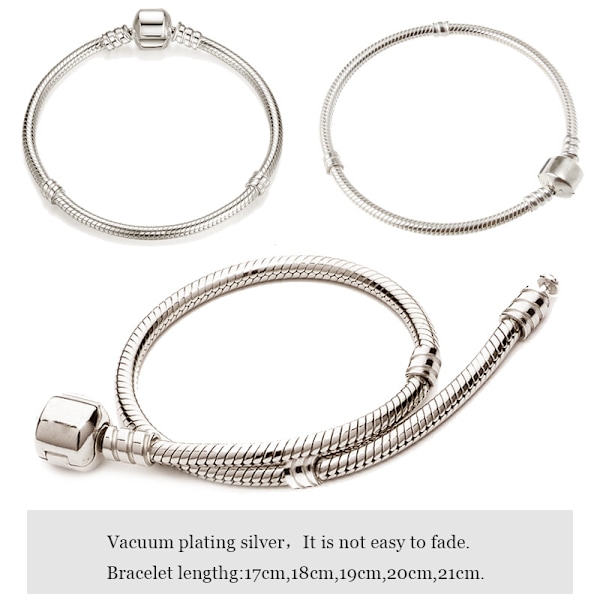 DIY pärlarmband, ormkedja dam basic kedja