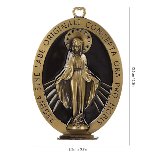 Jomfru Maria hengende ornament symboliserer kjærlighet tilgivelse holdbarhet Jomfru Maria statue for innflytting hjemmedekor