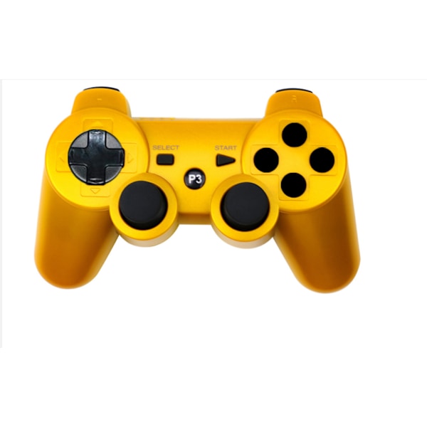 PS3 Trådløs Kontroller, Profesjonell PS3 Gamepad, Touch Panel Yellow