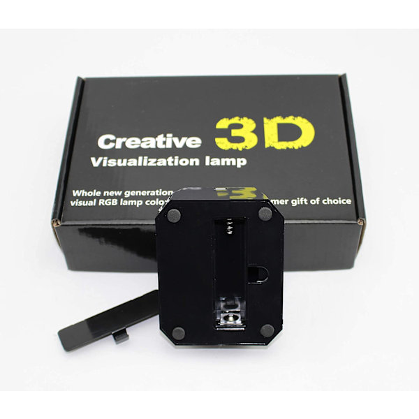 3D Natlampe 9'' Lampe Touch-Switch LED 7 Farver Dekor/Indo