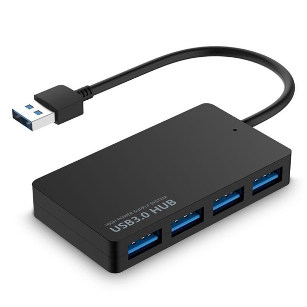 usb3.0 ultra-tynn USB3.0HUB en punkt fire hub 1 port 3.0 + 3 porter 2.0 høyhastighetsoverføring