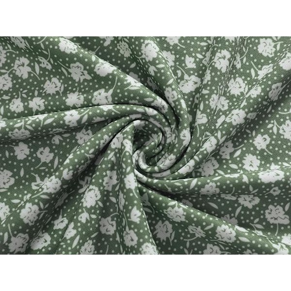 Naisten kesämekko kukkakuvioinen lyhythihainen kietaisumekko V-kaula A-linjainen midi-mekko L