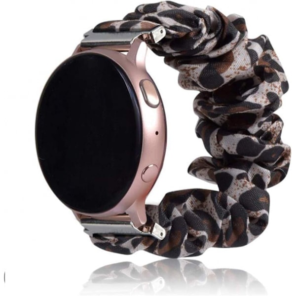Scrunchie Armband Ersättning för Galaxy Watch 42mm/Gear S2 Classic/Gear Sport Smartwatches Kompatibel med Samsung Galaxy Watch Active/Active2