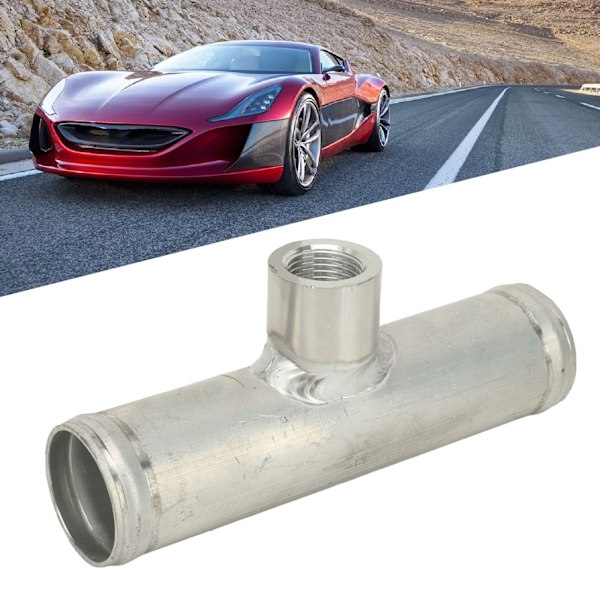 Inline Radiator Slange Temperatur Sensor Stabil Forbindelse 150mm Lang Aluminium Legering 0.7in Sensor Hul