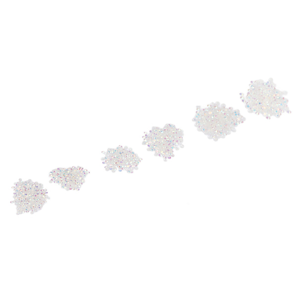 Nagel Strass Lim Fixering Glas Färgad Glasyr 3D Glänsande Attraktiv Platt Botten DIY Dekorativ Strass Makeup