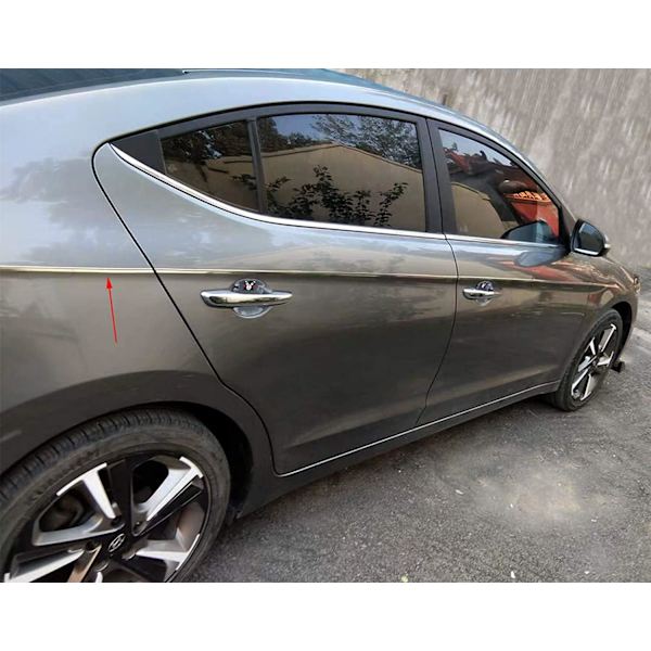 Sort Pinstripe Tape Bil Karosseri Side Stripe Dekal Talje Sticker Auto Pinstripe Tape til Biler