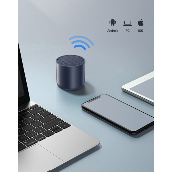 Bluetooth Trådlös Bärbar Högtalare Super Bass Stereo Ljud
