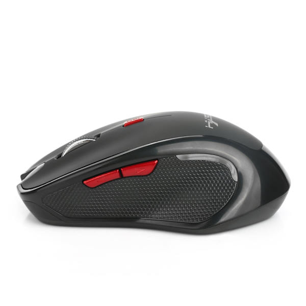 Bluetooth trådlös mus, justerbar 2400DPII, 6 knappar com