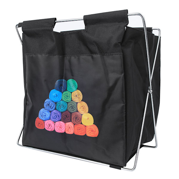 Stickpåse Garn Ull Virkningstråd Sticknålar Organizer Symaskinsväska