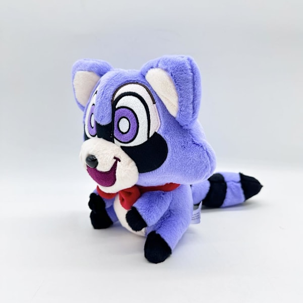 Rambley pehmolelu Purppura Pesukarhu Pehmoinen Tyyny Kauhupeli Indigo Park Pehmolelu Pehmolelu Rambley Raccoon