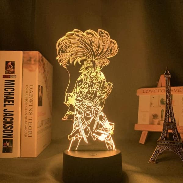 Dororo Anime LED-lys til boligindretning fødselsdagsgave mand