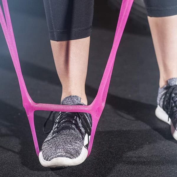7 Ring Stretch Modstandstræningselastik - Miracle Miles Elastik til Yoga, Udstrækning, Fysioterapi & Hjemmetræning