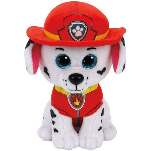 Paw Patrol Plyschleksaker, Stoppade Djurleksaker Dockor, Mjuk Plysch Stoppade Djur Plushie, Överraskning Jul, Helg och Födelsedagspresenter för Barn Flickor Pojkar Marshall 25cm