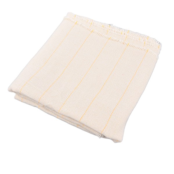 Tuftningsduk Polyester Bomull Blandad Dörrbredd Stark Duk Lätt att Bryta Vit Standard Gul Trådduk