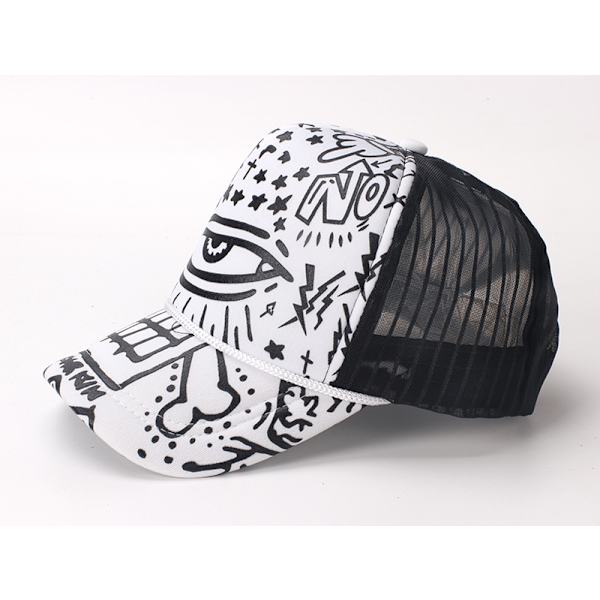 Mesh Trucker Kepsar Styva Strukturerade Främre Paneler Golf Pappa Bas M