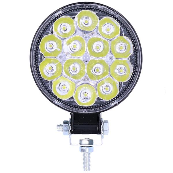 42W 14LED Työvalo 6000K 3000LM Pyöreät Spotit IP67 Vedenkestävä Universaali Autolle Moottoripyörälle