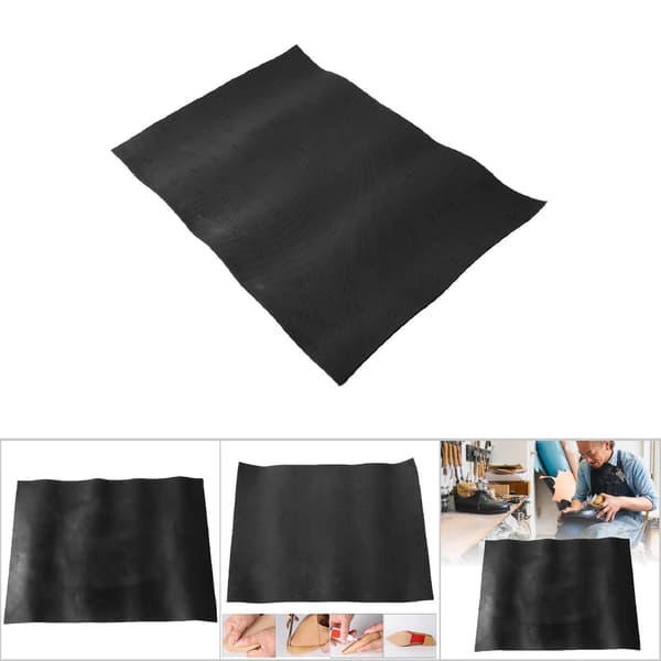 Slitstark Antihalk Sko Sula Kvinnor Män Cowhells Sula Pad 38.7cm x 53.5cm x 2mm(Svart)