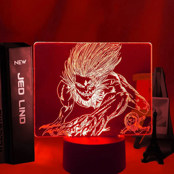 Attack on Titan 3D Anime Lampe Nat Levi Ackerman Illusion N