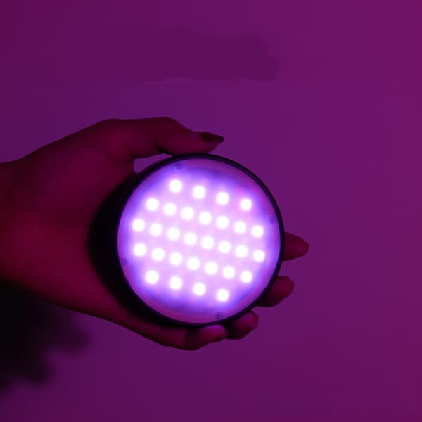 Rgb Led Fyllelys Mini Bærbar Multifunksjon Lommekamera
