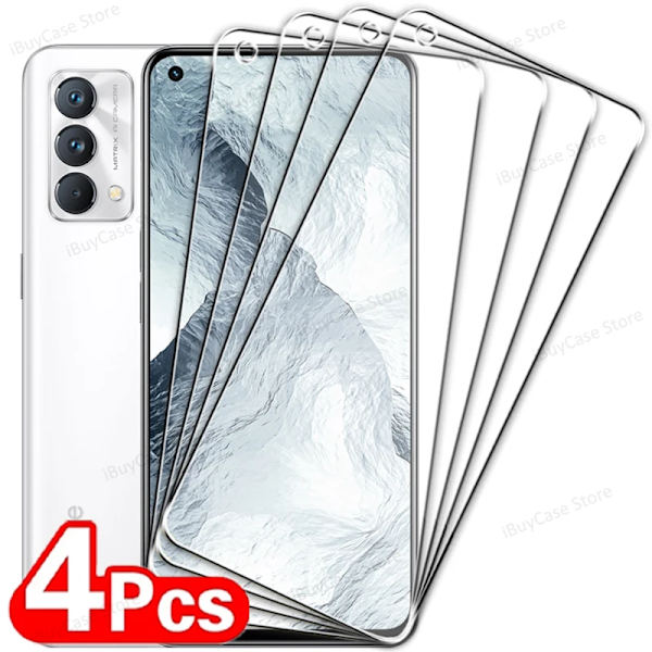 4PCS skärmskydd för Realme GT Master Edition härdat glas
