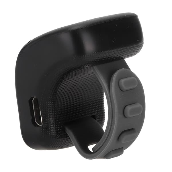 Digital Perleteller Manuell Ringform Mini Chanting Counting Tool for Buddhist MeditationWisdom Black