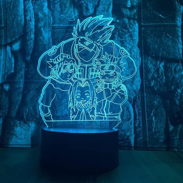 JoyLamp Lampe Minato Namikaze - Collection officielle x Naruto - 16 couleurs + Télécommande