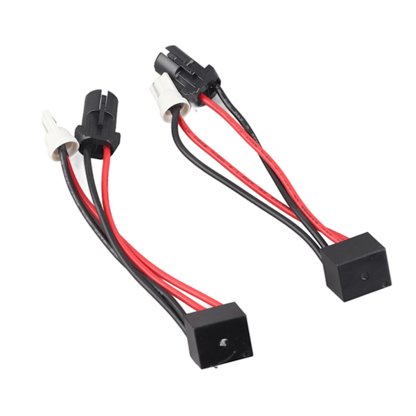 2 st T10 LED Canbus Huvudljus Dekoder Enhet Anti Flimmer Resistorer Felavbrytare