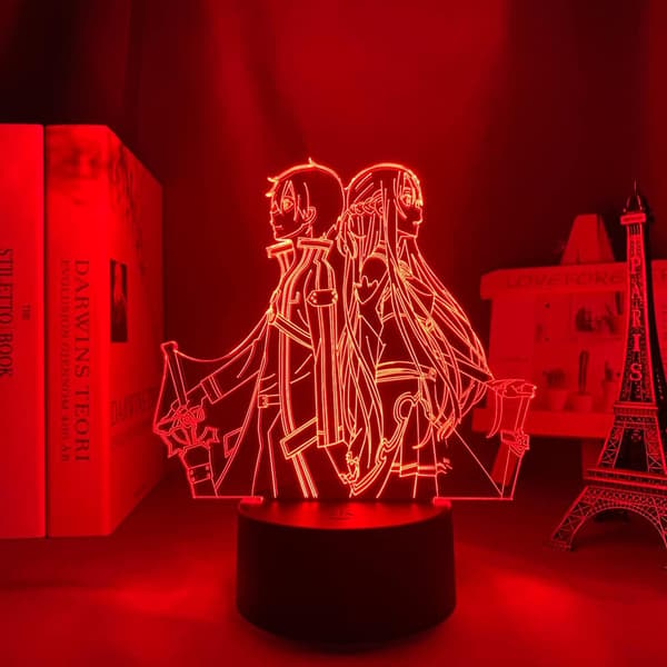 SAO Anime Figur LED Lys Søde Drenge & Piger Julefødsel