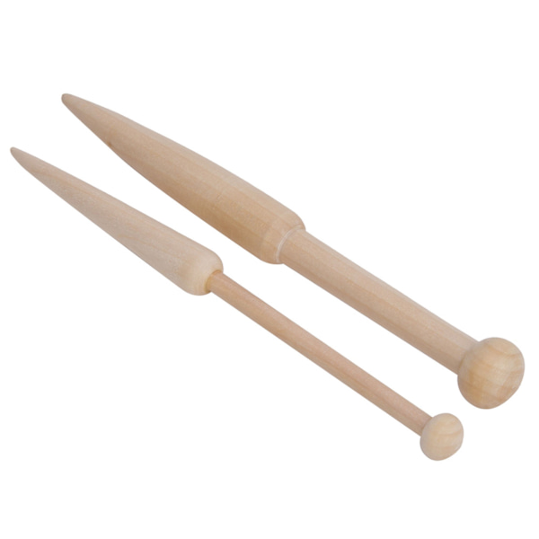 DIY vävverktyg ull kort stav vävd tröja halsduk gobeläng träpinne nål