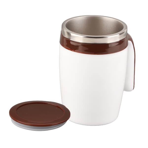 Magnetisk Automatisk Rørekopp i Rustfritt Stål Elektrisk Kaffe Miksekopp 380ml Kapasitet