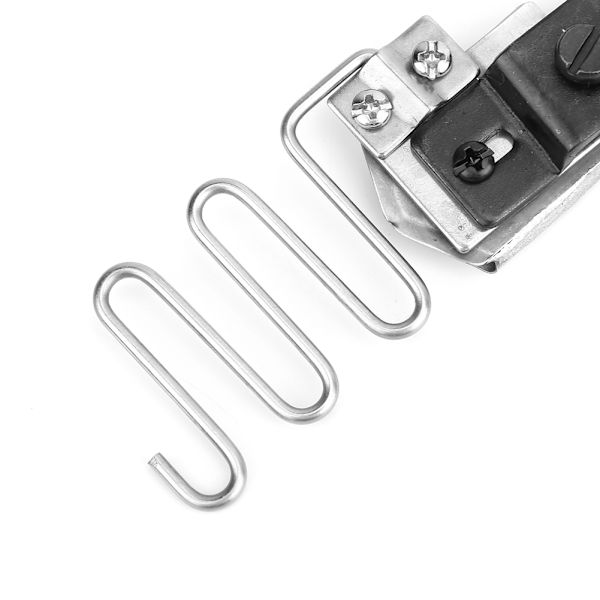 Bindande Hemmer Metall Justerbar Enkelvikningsmapp Special Sy Maskin TillbehörOutlet 1-3/8 Inlopp 3-1/8