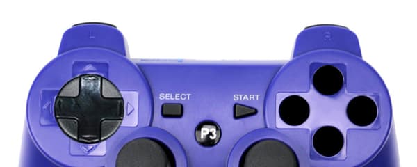 PS3 Trådløs Kontroller, Profesjonell Spillkontroller, Touch Panel Blue