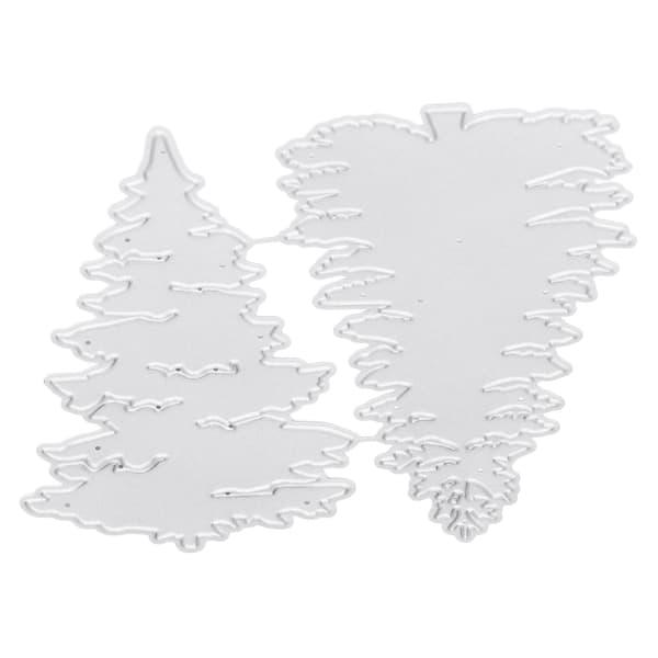 2 stansformar julgranmönster enkel användning hållbar stark unik design stansform