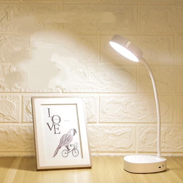 Øyebeskyttelse Skrivebordslampe USB Oppladbar Trinnløs Dimming
