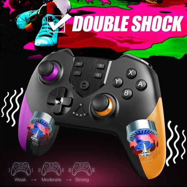 Langaton peliohjain Switchille, Switch Litelle – Peliohjain A