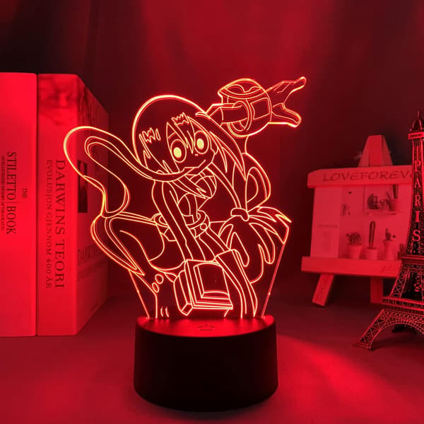 3D Nattlys 3D Illusjonslampe Tsuyu Asui Led Nattlys A