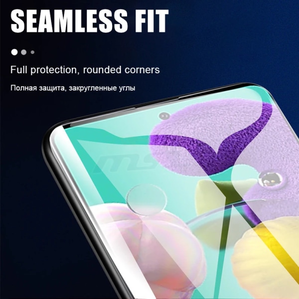 4 st Hydrogel Film för Samsung Galaxy A22 4G Full Cover skärmskydd