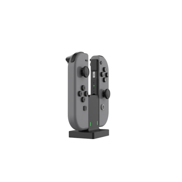 Laddningsdocka kompatibel med Nintendo Switch för Joy Con & OLED-modellkontroll, laddningsstativstation kompatibel med Joy Cons