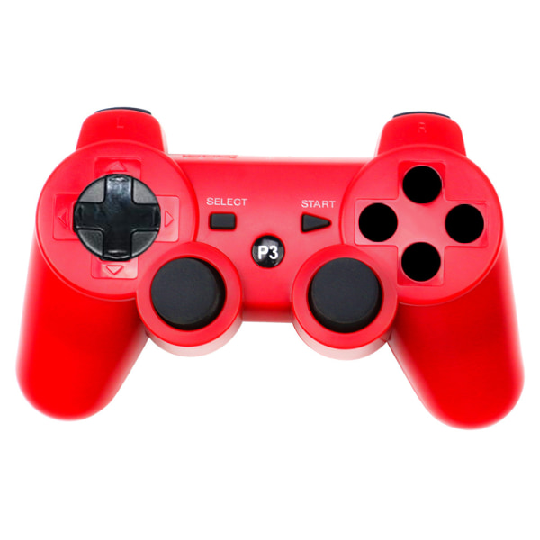 PS3 trådlös handkontroll, professionell PS3-spelplatta, pekskärm Red