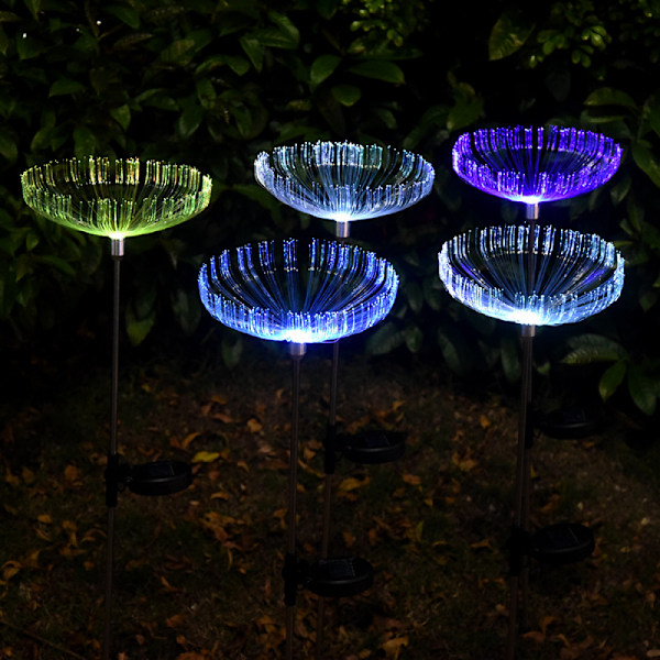 Utomhus solcellslampor, 3-pack solcellslampor för trädgård, vattentäta