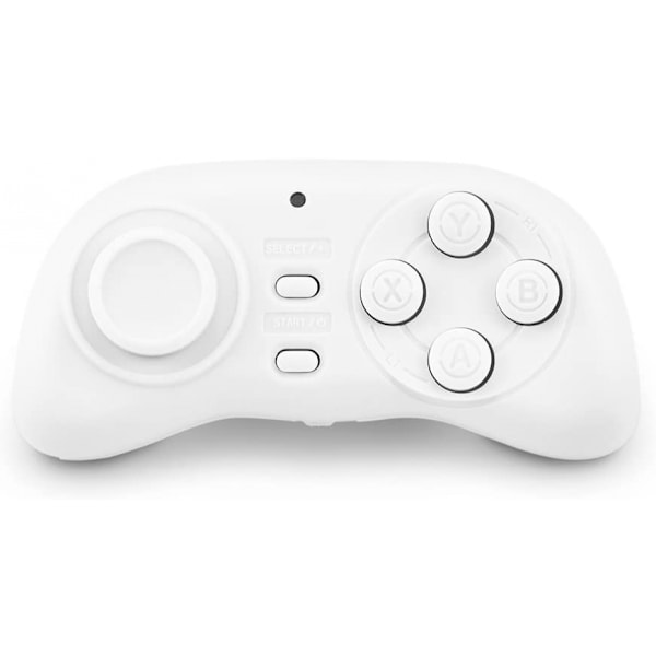 Trådlös Bluetooth-spelkontroll, med automatisk slutare White