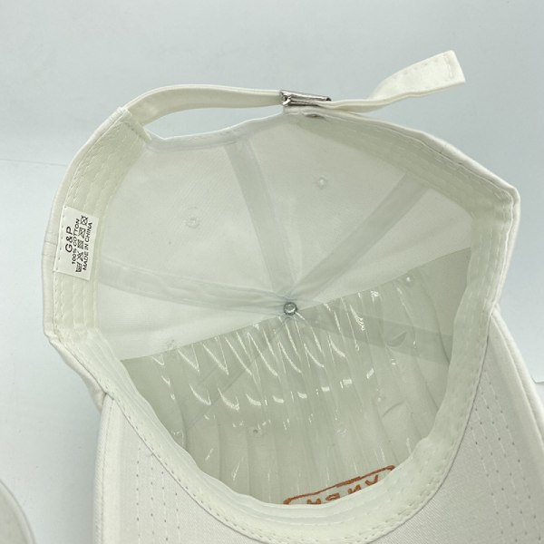 Hat Dame Bogstav Broderi Sommer Mode Afslappet Baseball C Black