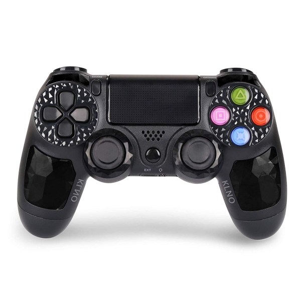 Cool trådlös PS4-kontroller kompatibel med Playstation 4 S Black